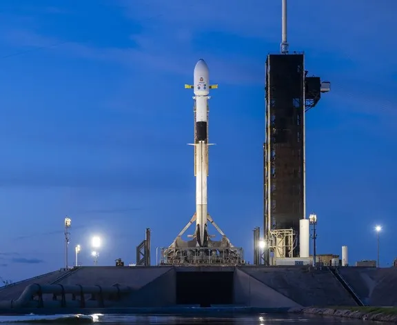 圖四:IMAP 任務發射火箭 Falcon 9